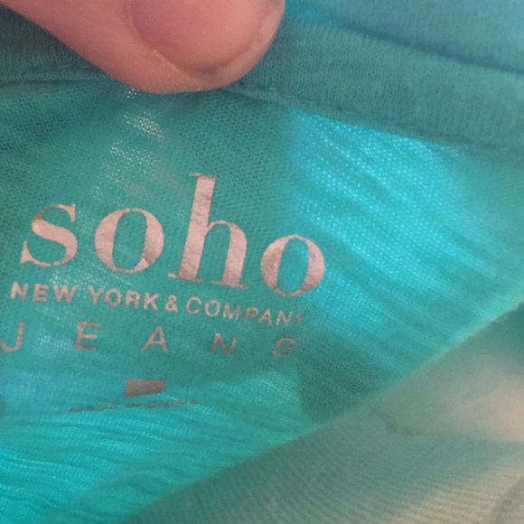 Soho sequined flamingo T-shirt size large - Picture 5 of 7